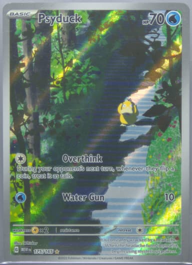Psyduck card photo