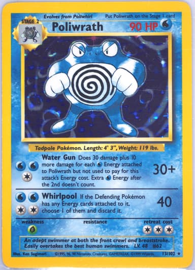 Poliwrath card photo