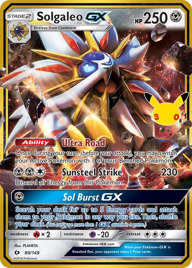 Solgaleo GX #89