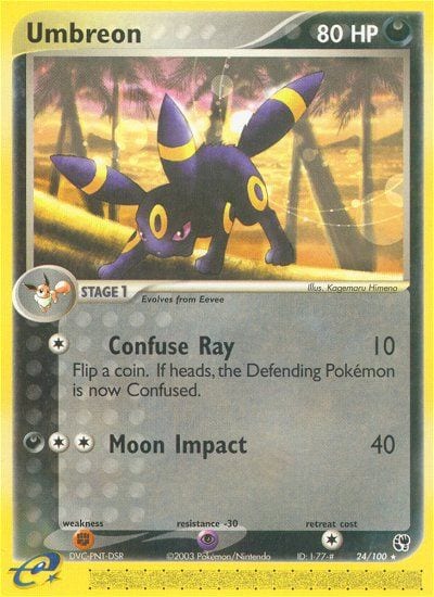 Umbreon #24 Normal, Sandstorm card photo
