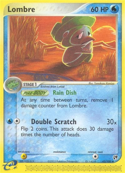 Lombre #45 Reverse Holo, Sandstorm card photo