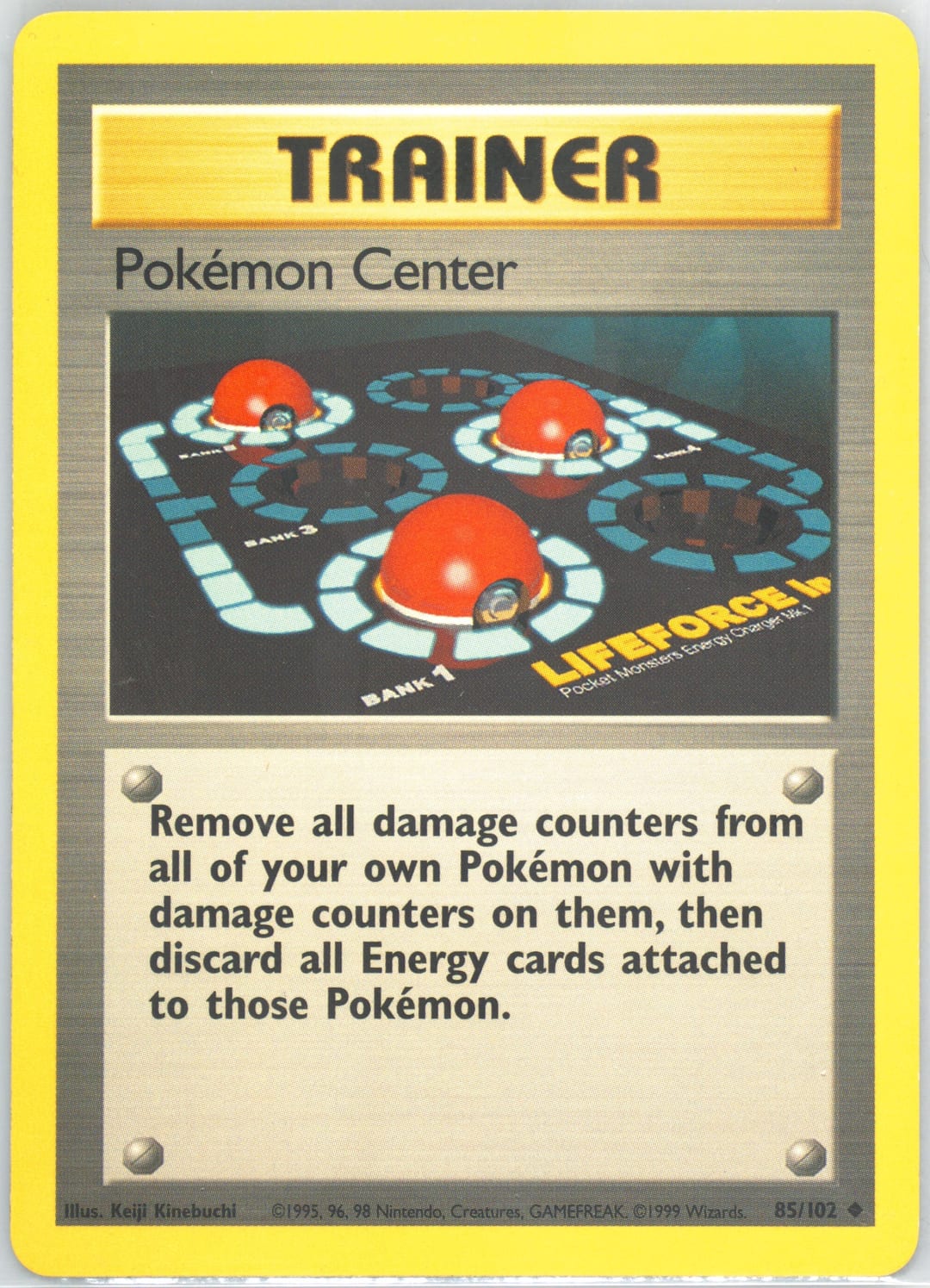 Pokémon Center #85 Unlimited, Base Set card photo