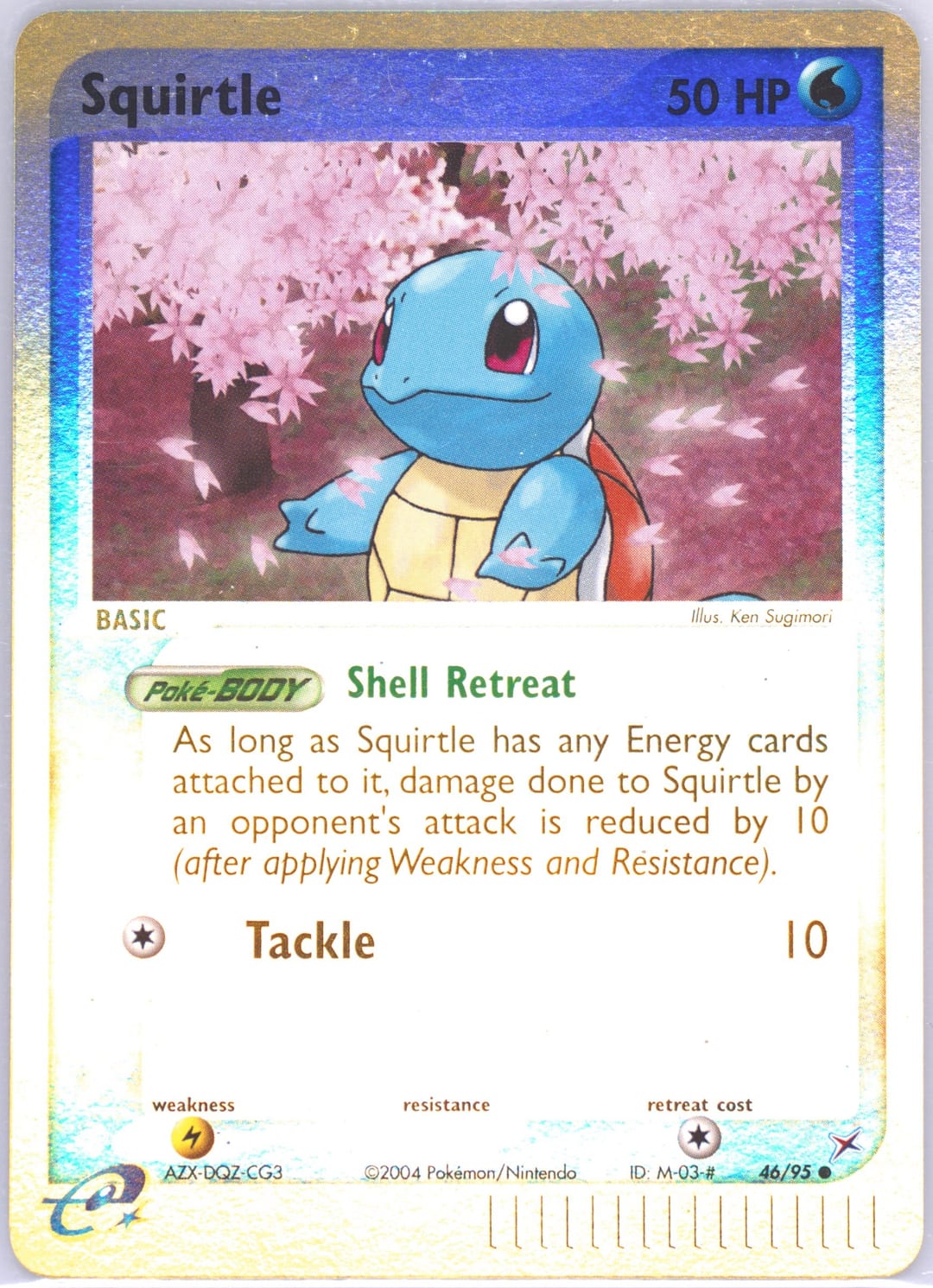 Squirtle #46 Reverse Holo, Team Magma vs Team Aqua card photo