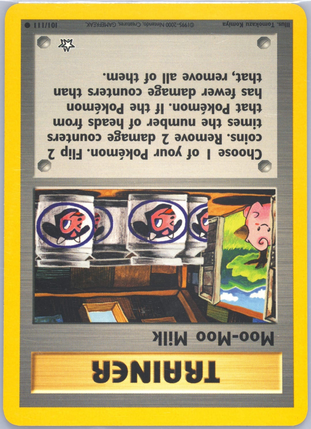 Moo-Moo Milk #101 Normal, Neo Genesis card photo