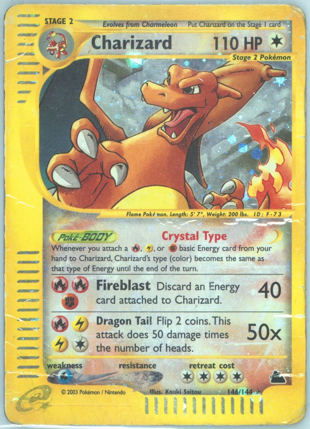 Charizard #146 Holo, Skyridge card photo